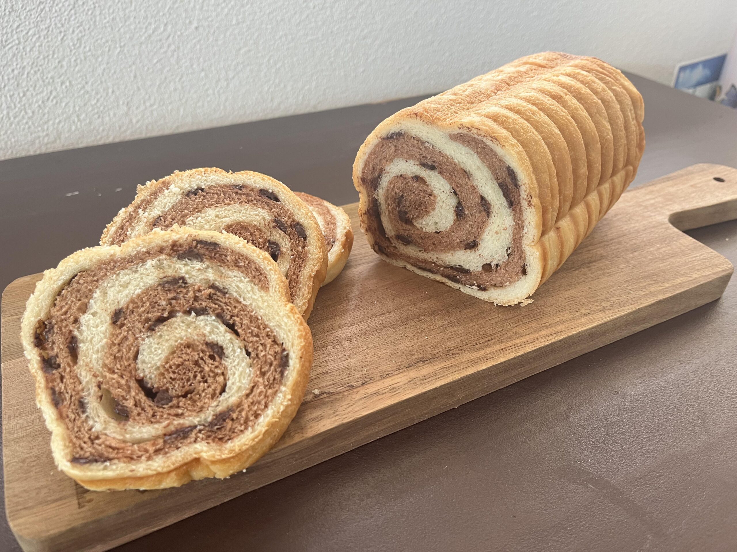 Uzumaki-Schokoladenbrot